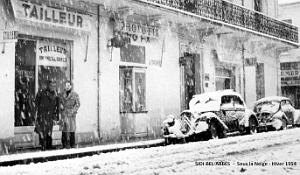 Sidi-Bel-Abbes - Hiver 1954